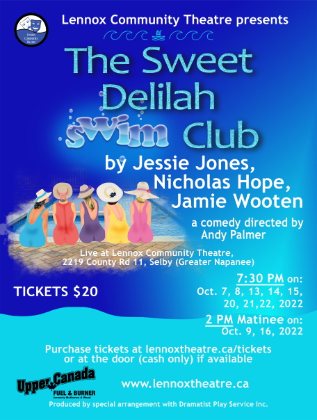The Sweet Delilah Swim Club poster by Shelley King